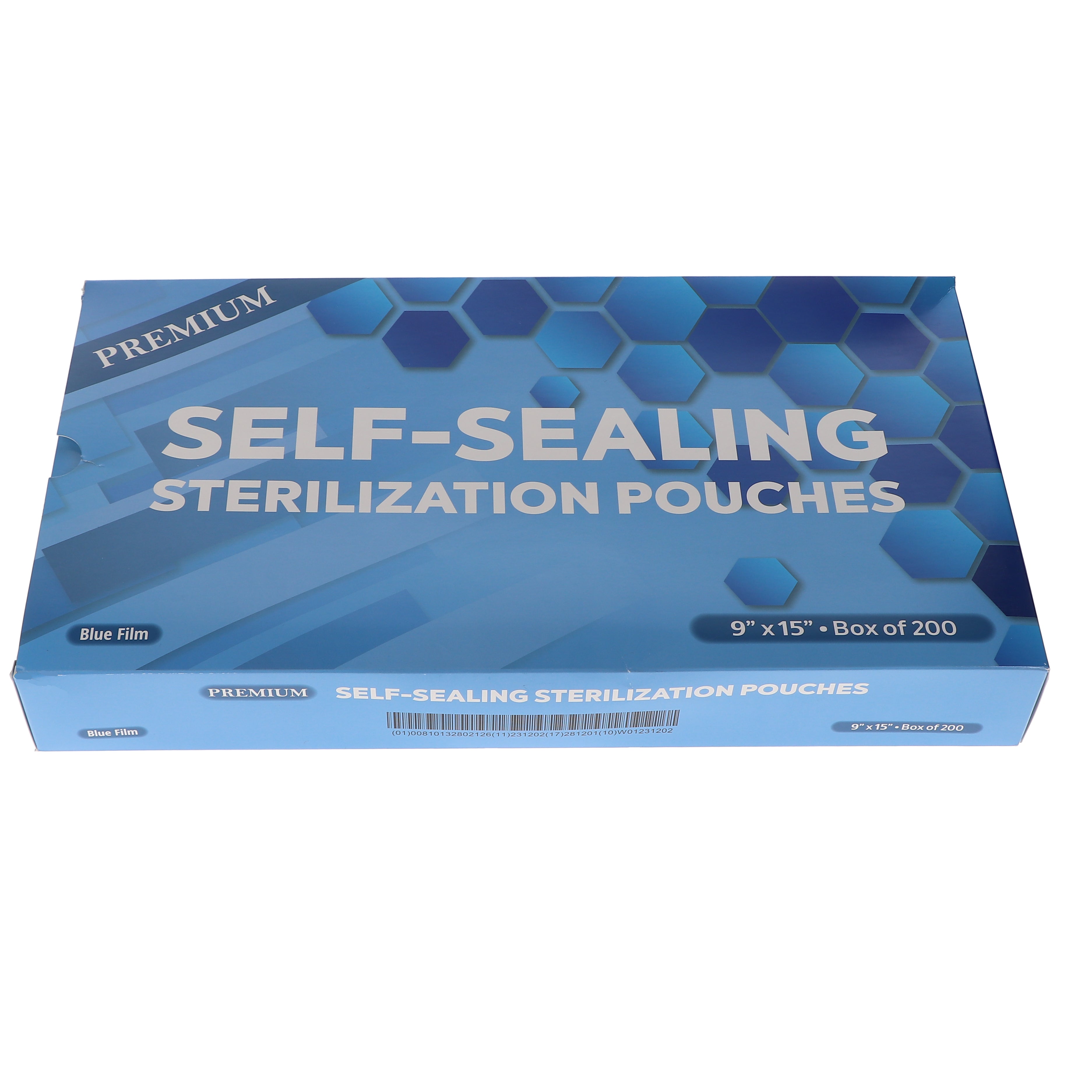 House Brand Dentistry 100537 HSB Self-Sealing Sterilization Pouches 9 House Brand Dentistry 100537 HSB Self-Sealing Sterilization Pouches 9